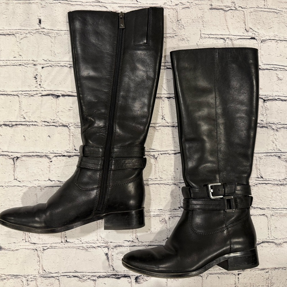Naturalizer Black Leather Boots